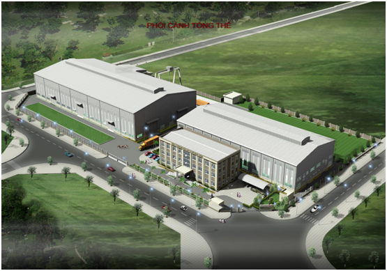 Di dời cơ sở sản xuất hiện có và đầu tư xây dựng cơ sở sản xuất mới - Công ty Cơ khí Quang Trung