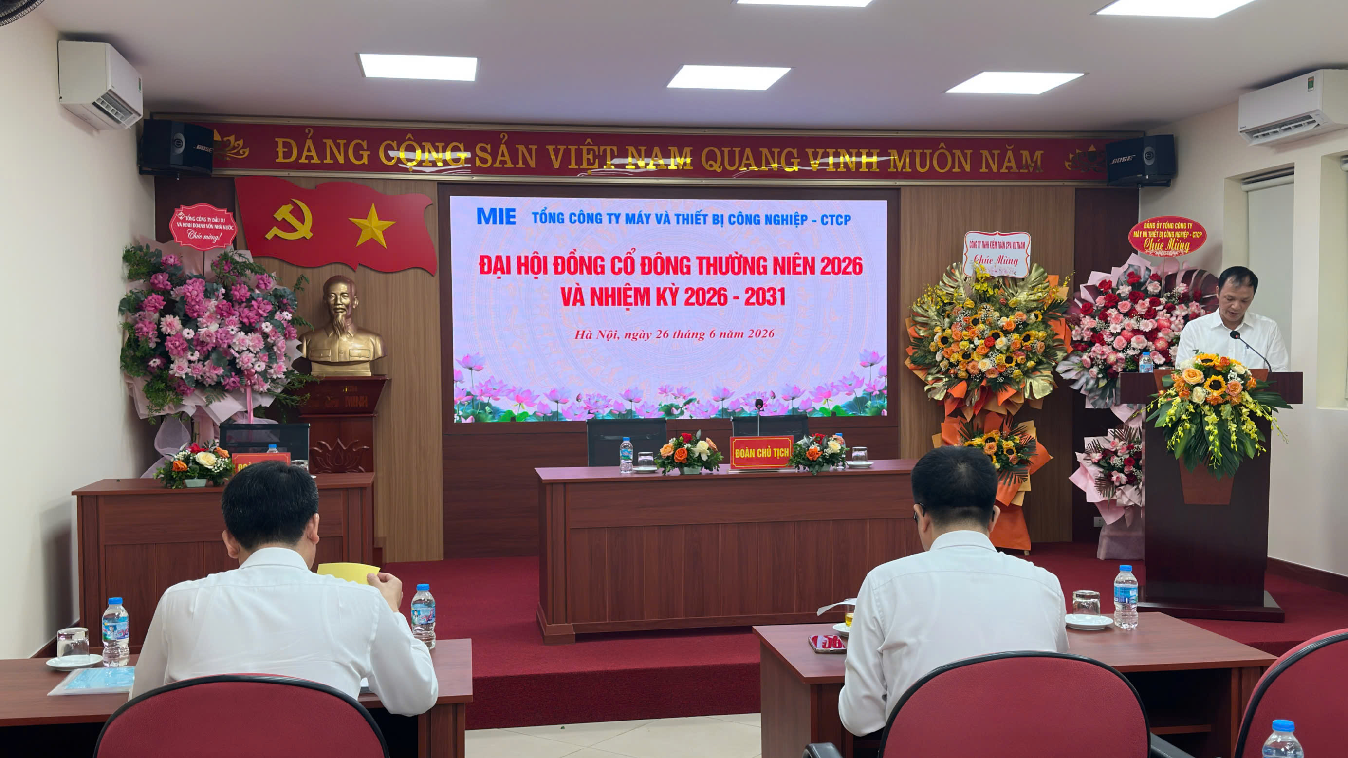 MIE tổ chức thành công Đại hội đồng cổ đông thường niên năm 2026 và nhiệm kỳ 2026-2031
