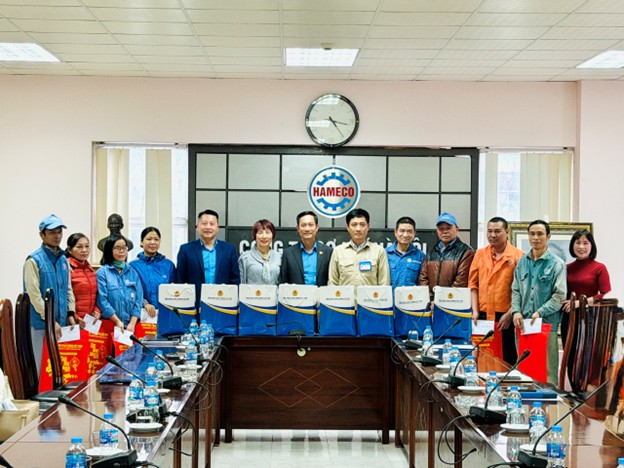Công đoàn Công Thương Việt Nam và Công đoàn MIE thăm, tặng quà đoàn viên khó khăn dịp tết Bính Ngọ 2026