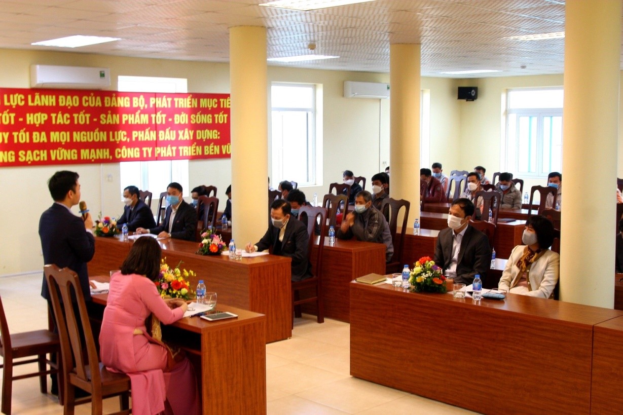 Hội nghị người lao động năm 2022 Công Ty TNHH MTV Cơ Khí Quang Trung