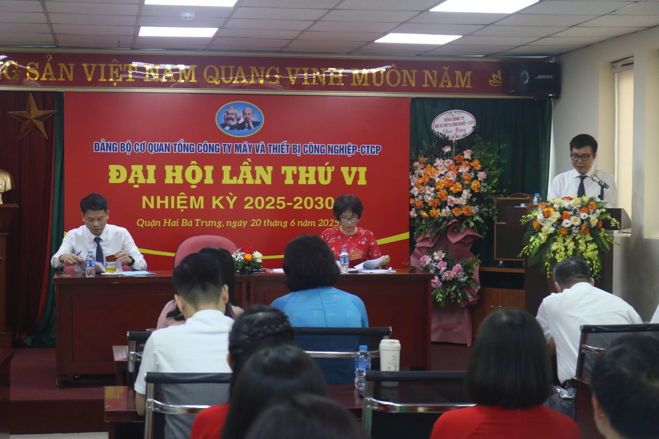 Đại hội Đảng bộ cơ quan MIE lần thứ VI, nhiệm kỳ 2025-2030
